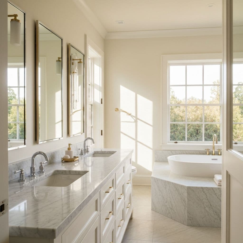 Master bathroom renovation